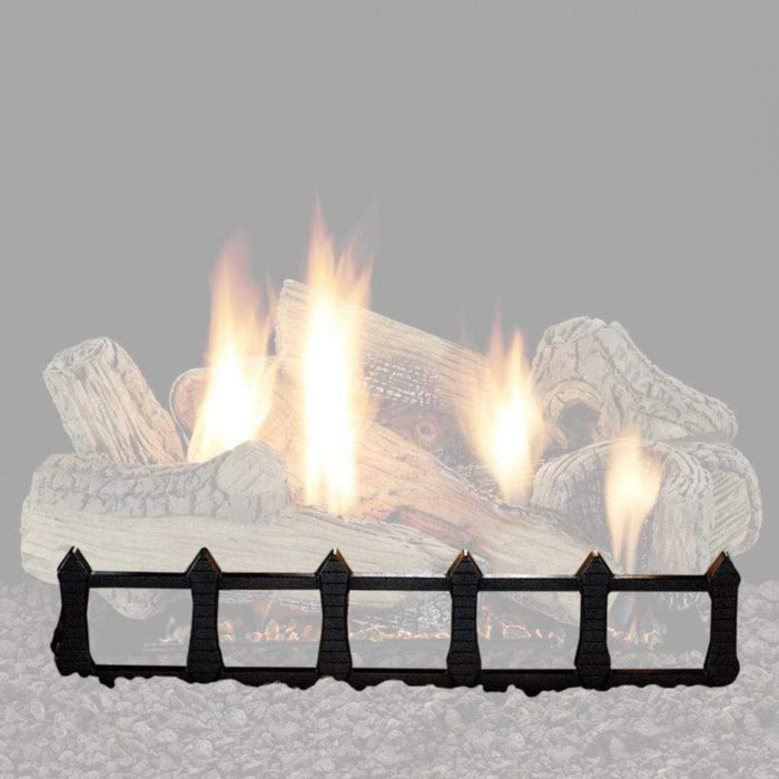 Empire 24" Matte Black Decorative Cast Iron Grate (DCG24BL) Empire Comfort Systems
