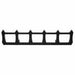 Empire 24" Matte Black Decorative Cast Iron Grate