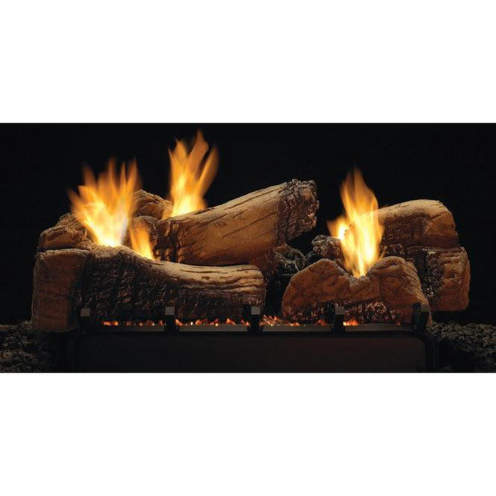 Empire 24" Stone River Multi Sided Ceramic Fiber Log Set (LSU24SF) - side view