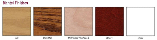 Empire 32" Standard Cabinet Mantel With Base in Dark Oak Finish EMBF1SDO Empire Comfort Systems