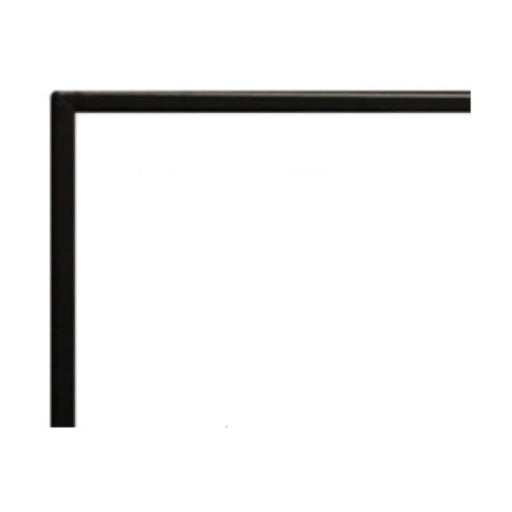 Empire 3/4" Matte Black Beveled Frame for 72" Boulevard Vent Free Linear Fireplace