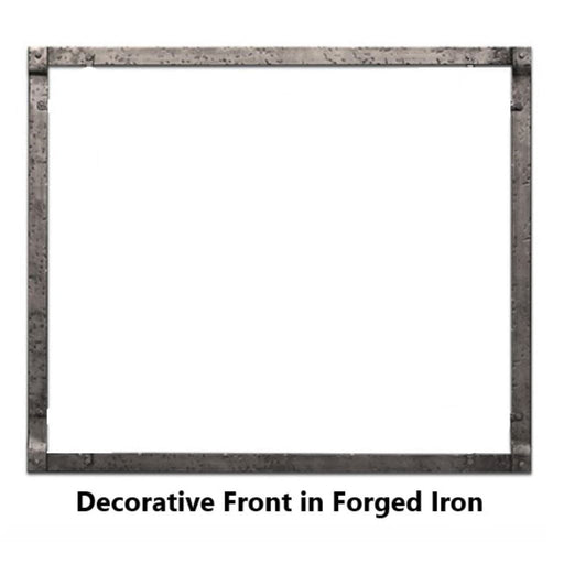 Empire 36" Distressed Pewter Forged Iron Frame for DVCT36 Rushmore Direct Vent Fireplace