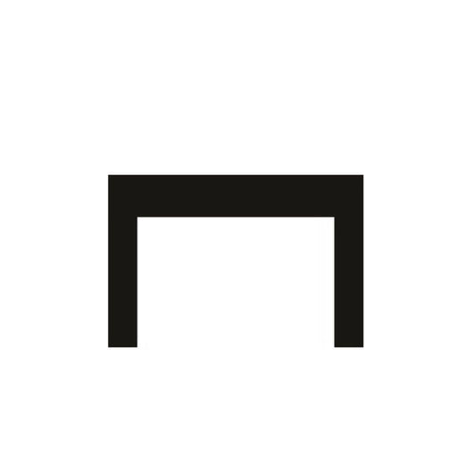 Empire 42" x 29" 3-Sided Black Metal Surround (DS301071BL)