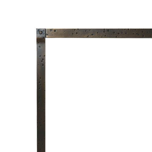 Empire 48" Oil-Rubbed Bronze Forged Iron Frame for DVLL48 Boulevard Direct Vent Fireplace