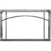 Empire 50" Distressed Pewter Arch Forged Iron Inset for Rushmore DVCT50 Direct Vent Fireplace