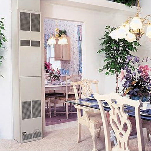 Empire 82" 55,000 BTU Beige Standing Pilot, Natural Gas Vented Counterflow Wall Furnace FAW55SPPXNAT Empire Comfort Systems