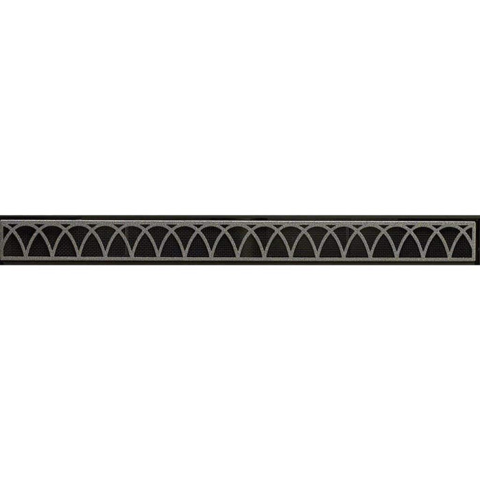 Empire Black Arch Louvers for 32" Fireplace and Firebox