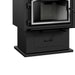 Empire Black Pedestal for Gateway 1700 Wood Burning Stove