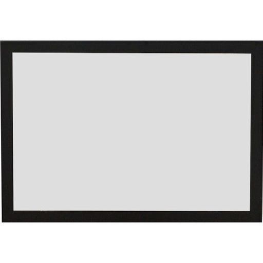Empire Black Rectangle Door Frame With Barrier for 34" Keystone B-Vent Deluxe Fireplace
