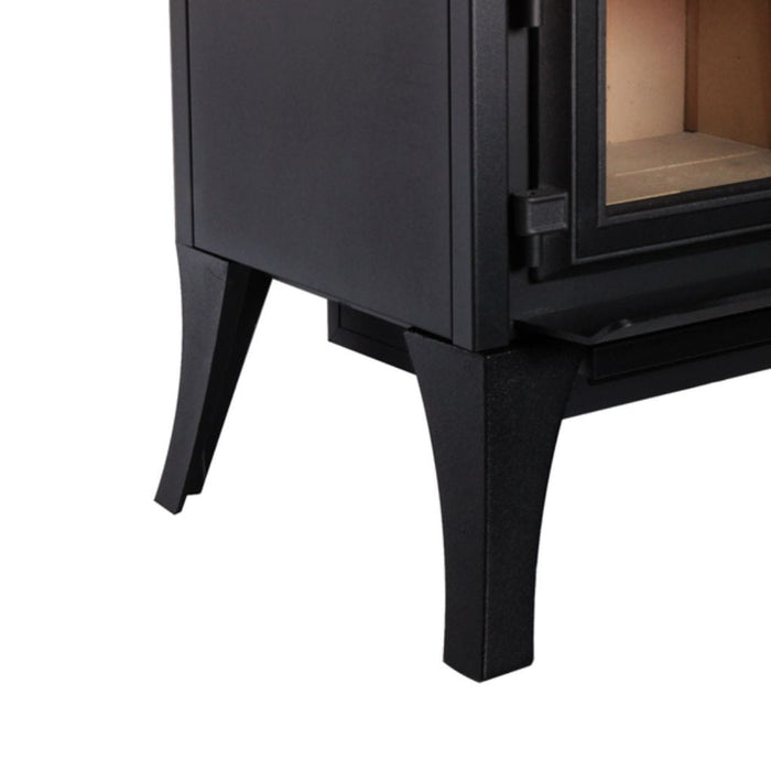 Empire Black Straight Leg Kit for Gateway 3500 Wood Burning Stove