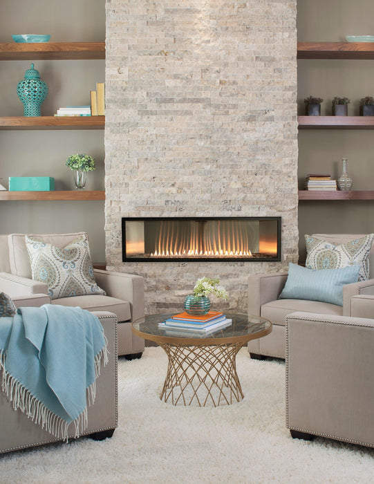 Empire Boulevard 48" Intermittent Pilot With Thermostat Variable Remote Control, Natural Gas Vent Free Linear Fireplace (VFLB48FP90N) Empire Comfort Systems