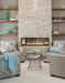 Empire Boulevard 48" Intermittent Pilot With Thermostat Variable Remote Control, Propane Gas Vent Free Linear Fireplace (VFLB48FP90P) Empire Comfort Systems