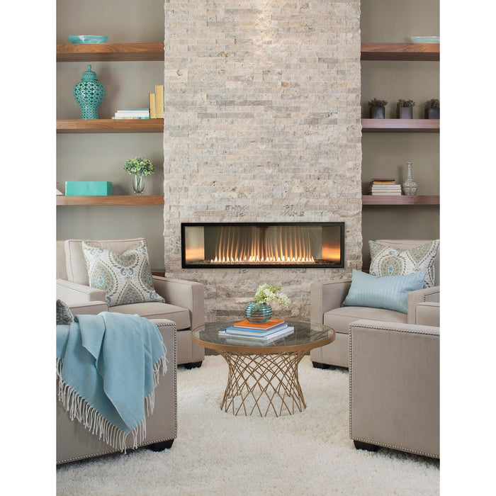 Empire Boulevard 48" Millivolt Control With On/Off Remote, Natural Gas Vent Free Linear Fireplace (VFLB48FP30N) Empire Comfort Systems