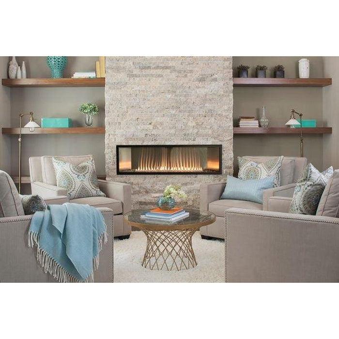 Empire Boulevard 48" Millivolt Control With On/Off Remote, Natural Gas Vent Free Linear Fireplace (VFLB48FP30N) Empire Comfort Systems