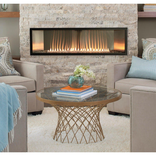 Empire Boulevard 48" Millivolt Control With On/Off Remote, Natural Gas Vent Free Linear Fireplace