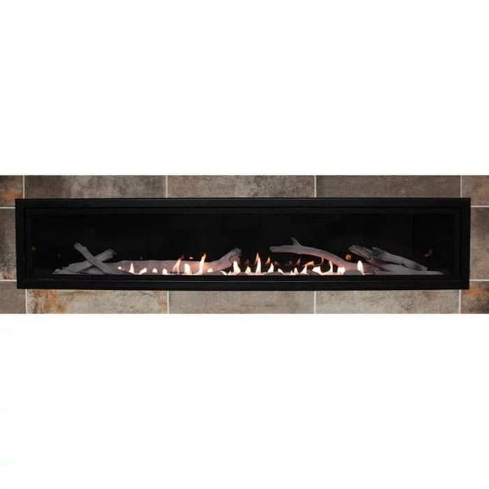 Empire Boulevard 72" Intermittent Pilot With Thermostat Variable Remote Control, Natural Gas Vent Free Linear Fireplace (VFLB72FP90N) Empire Comfort Systems