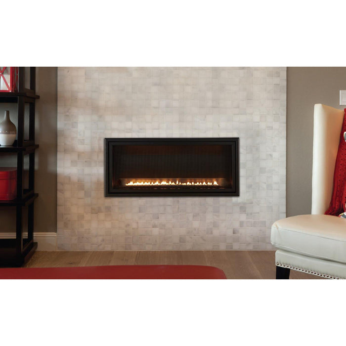 Empire Boulevard SL 30" 10,000 BTU Intermittent Pilot With Wall Switch, Natural Gas Vent Free Linear Fireplace (VFSL30FP7010N) Empire Comfort Systems