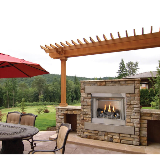 Empire Carol Rose Coastal 36" Stainless Steel Intermittent Pilot Control, Natural Gas Traditional Premium Outdoor Fireplace Empire Comfort Systems