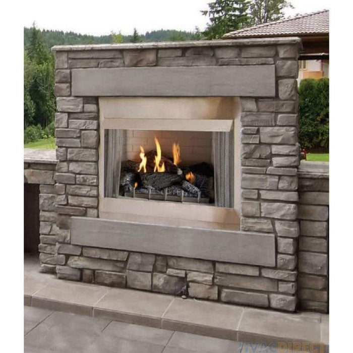 Empire Carol Rose Coastal 42" Stainless Steel Millivolt Control, Natural Gas Traditional Premium Outdoor Fireplace Empire Comfort Systems