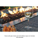 Empire Carol Rose Coastal 48" Stainless Steel Manual Control, Propane Gas Outdoor Linear Fire Pit Empire Comfort Systems