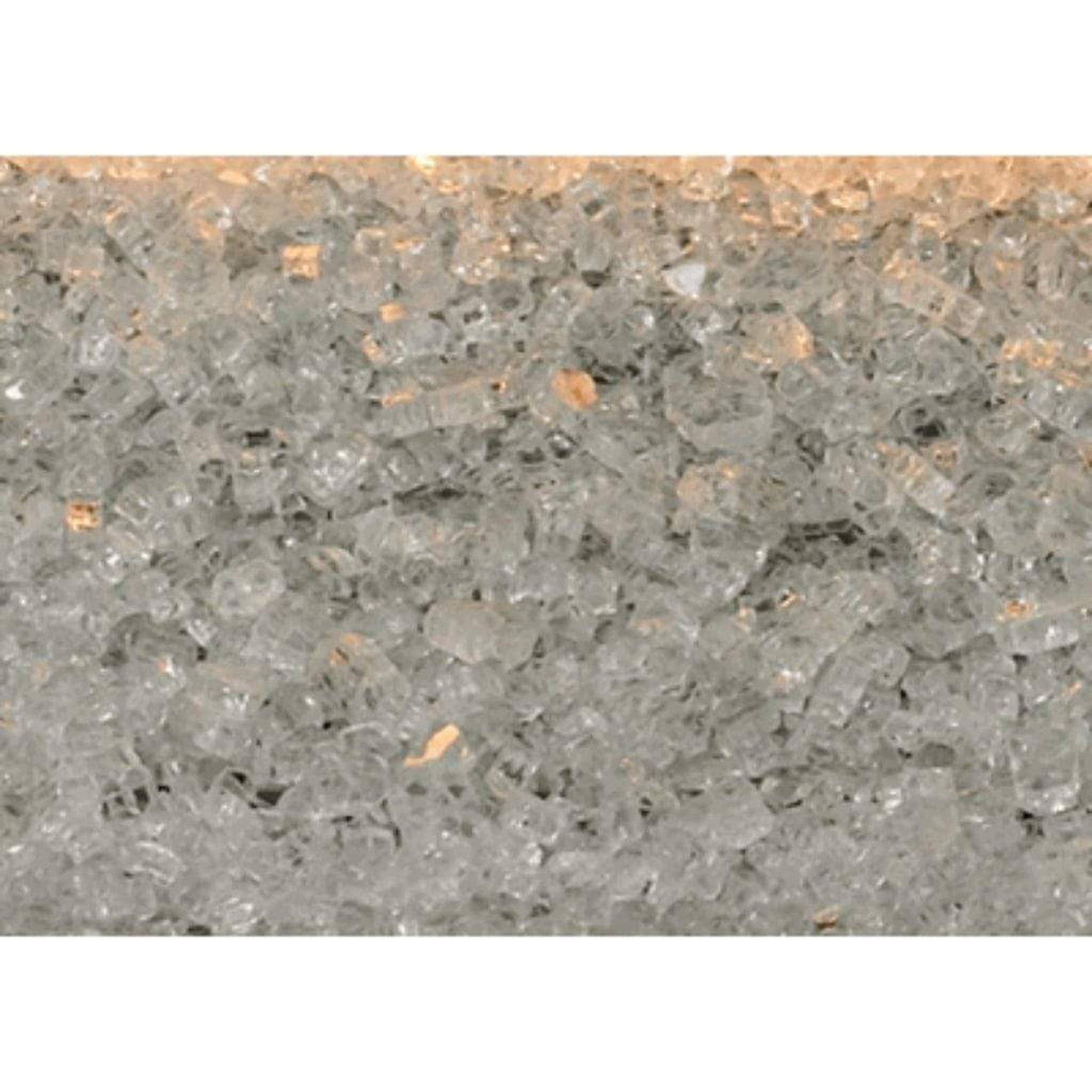 Empire Clear Frost Decorative Crushed Glass Media (1 Sq. Ft.) | USI ...