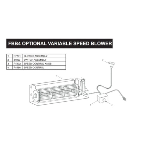 Empire FBB4 Variable Speed Blower Kit With Temperature Switch Empire Comfort Systems