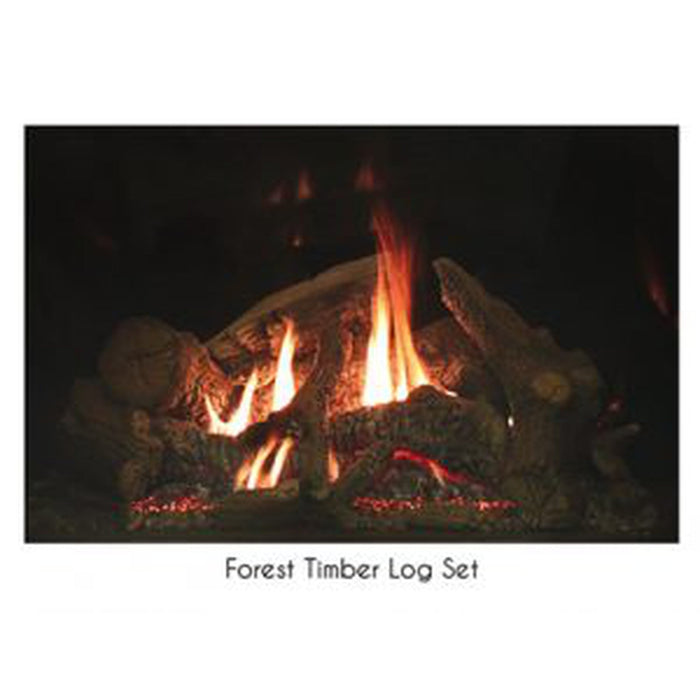 Empire Forest Timber Fiber Log Set for Rushmore DVCT50 Direct Vent Fireplace