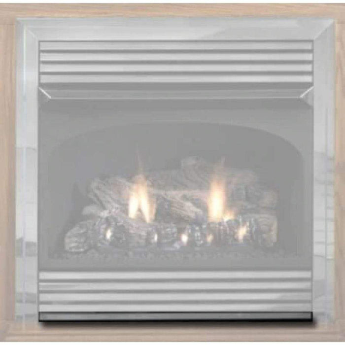 Empire Hammered Pewter Bottom Trim Kit for 26" Vail Vent Free Deluxe Fireplace