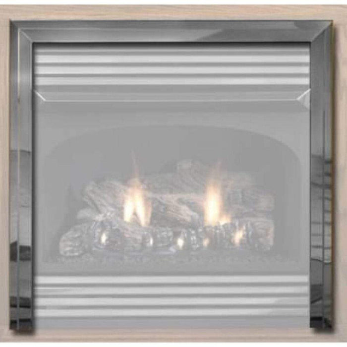Empire Hammered Pewter Steel Frame for 26" Vail Vent Free Deluxe Fireplace