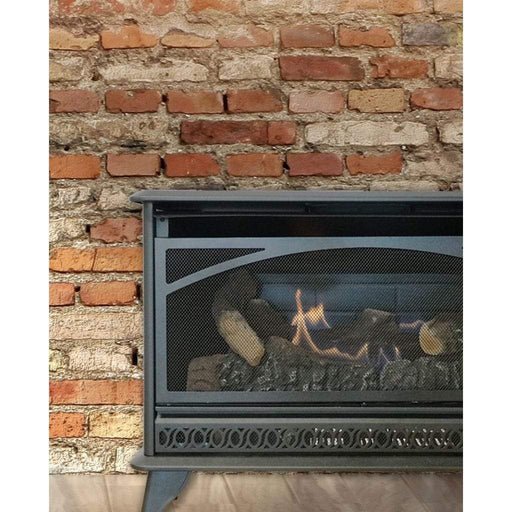 Empire HearthRite 32" Manual Control With Log Set, Propane Gas Vent Free Gas Stove (HRSQ25MVL) Empire Comfort Systems