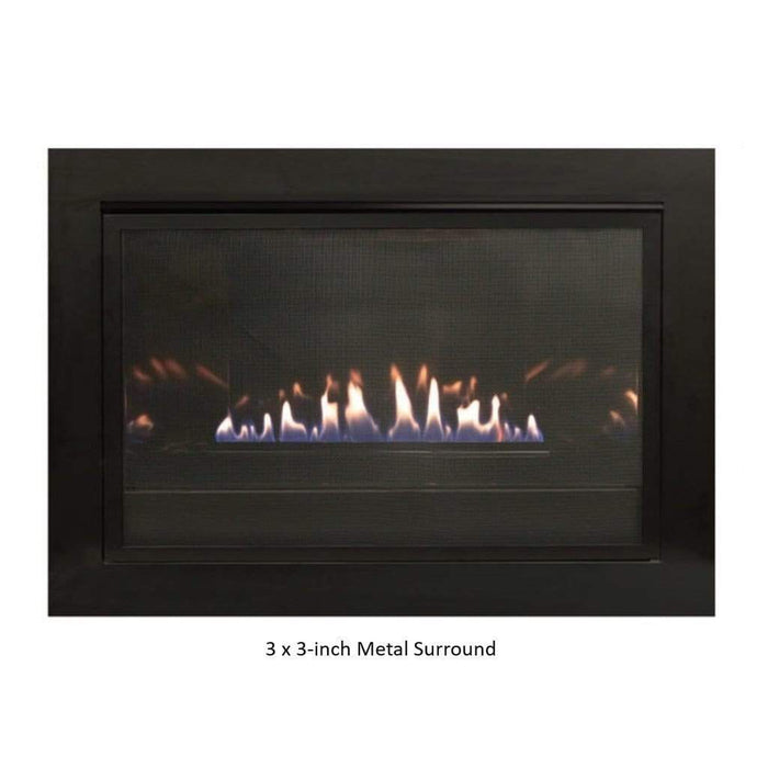Empire Innsbrook 27" Millivolt Control With On/Off Switch, Propane Gas Vent Free Small Fireplace Insert (VFPC20IN33P) Empire Comfort Systems