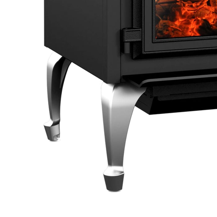 Empire Nickel Queen Anne Leg Kit for Gateway 3500 Wood Burning Stove