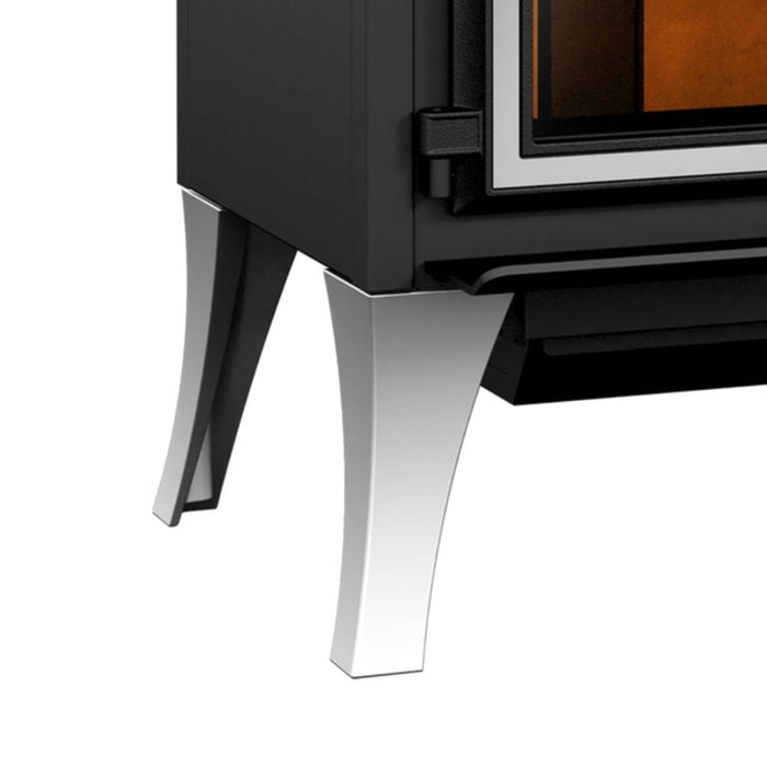 Empire Nickel Straight Leg Kit for Gateway 2300 Wood Burning Stove