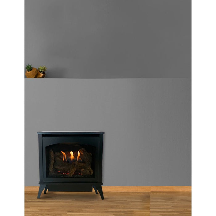 Empire Spirit 22" Intermittent Pilot Control With On/Off Switch, Natural Gas Vent Free Small Steel Stove (VFD20MS70FN) Empire Comfort Systems