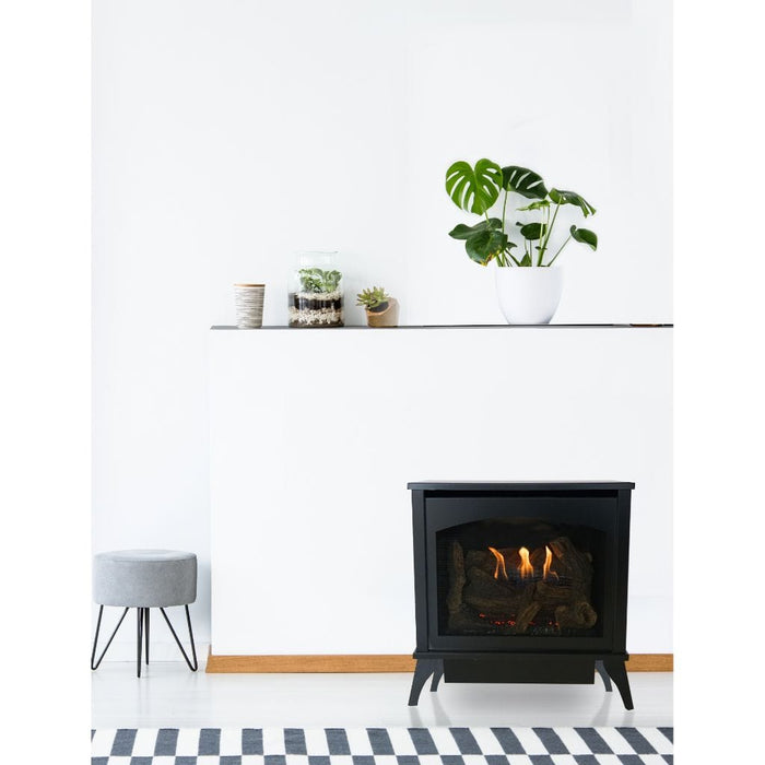Empire Spirit 22" Intermittent Pilot Control With On/Off Switch, Natural Gas Vent Free Small Steel Stove (VFD20MS70FN) Empire Comfort Systems