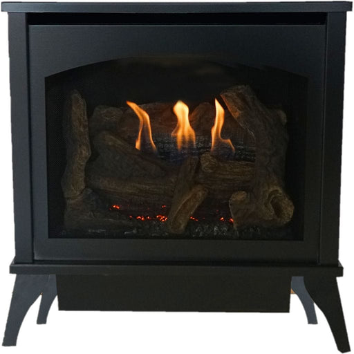 Empire Spirit 22" Intermittent Pilot Control With On/Off Switch, Natural Gas Vent Free Small Steel Stove
