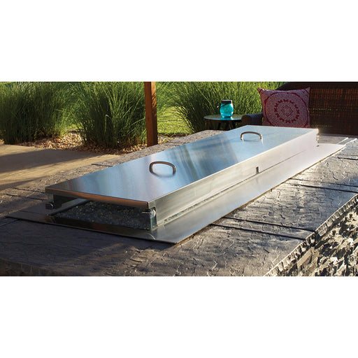 Empire Stainless Steel Weather Cover for 60" Carol Rose Coastal Outdoor Linear Fire Pit