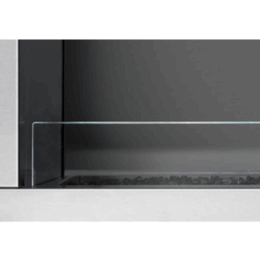 Empire Taller Weather Deflector Glass Panel for 48" Carol Rose Coastal Outdoor Linear Fireplace