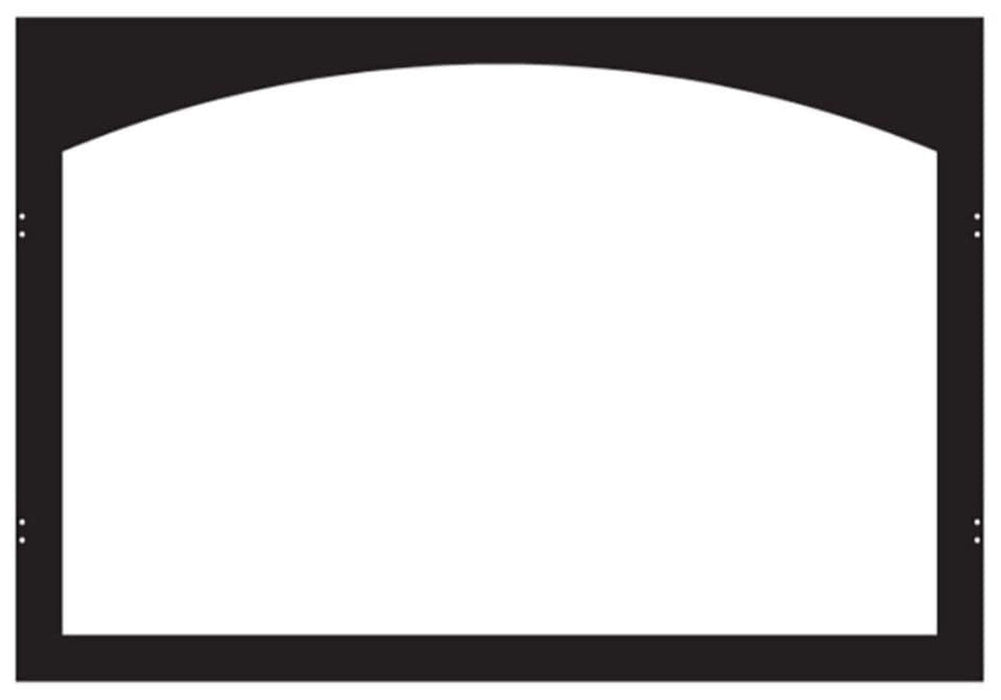 Empire VBY36TBL Matte Black Arch Hinge Door Frame