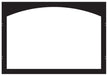 Empire VBY36TBL Matte Black Arch Hinge Door Frame