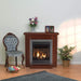 Empire Vail 24" 10,000 BTU Intermittent Pilot Control With On/Off Switch and Slope Glaze Burner, Propane Gas Vent Free Premium Fireplace