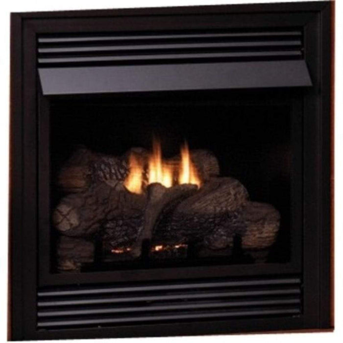 Empire Vail 26" 10,000 BTU Millivolt Control With On/Off Switch and Contour Burner, Natural Gas Vent Free Deluxe Fireplace Empire Comfort Systems