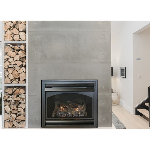 Empire Vail 32" Millivolt Control With On/Off Switch, Natural Gas Vent Free Premium Fireplace (VFPA32BP30LN) Empire Comfort Systems
