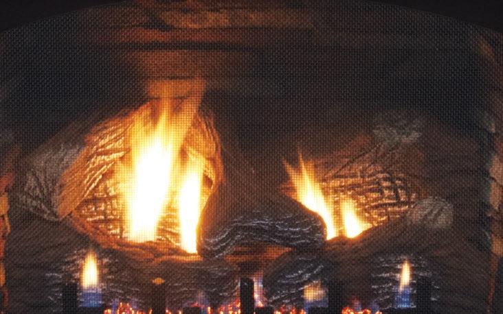 Empire Vail 32" Millivolt Control With On/Off Switch and Blower, Propane Gas Vent Free Premium Fireplace (VFPA32BP31LP) Empire Comfort Systems