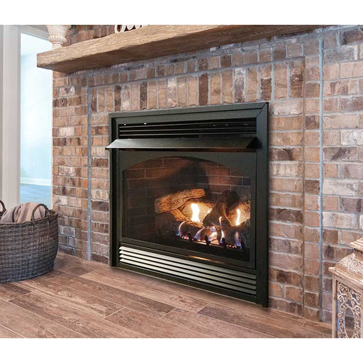 Empire Vail 36" Millivolt Control With On/Off Switch, Natural Gas Vent Free Premium Fireplace