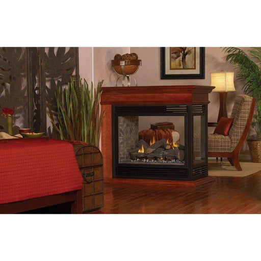 Empire Vail 36" Millivolt Control With On/Off Switch, Natural Gas Vent Free See Through Premium Fireplace (VFP36SP32EN) Empire Comfort Systems