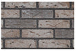 Empire Washed Brick Liner for 31" Medium Innsbrook Direct Vent Fireplace Insert