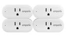 Emporia Smart Plug for Real Time Monitoring Electricity Use, Wall Plug Style, Measures Appliance Power Consumption - Urban Supply Inc