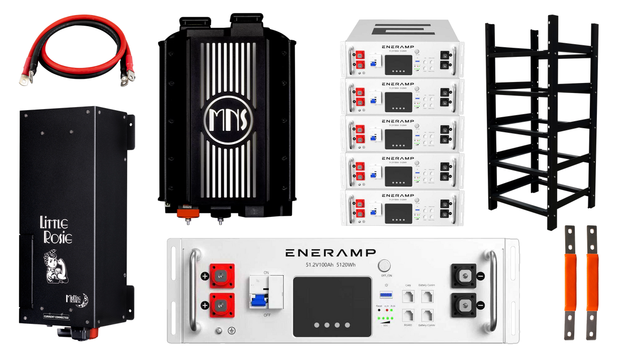 The Patriotic Power Kit, Inverter and Batteries for Mobile or Residential Off-Grid Power - Urban Supply Inc