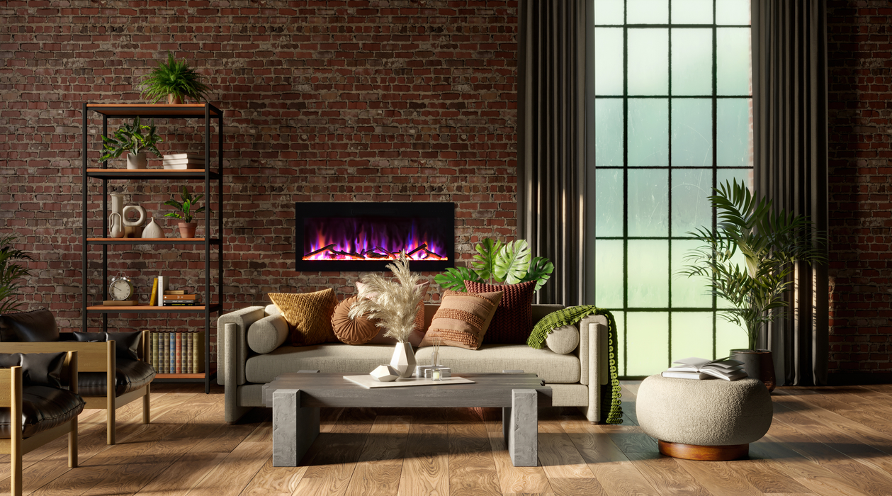 50" Electric Fireplace EVO5020 - detail close-up